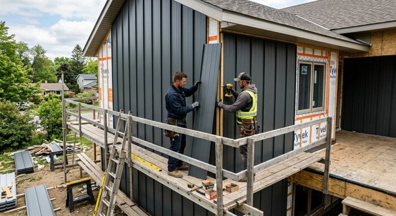 Aluminium Siding Installation in Apex, NC
