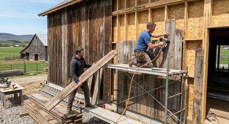 Barn Siding Installation in Zebulon, NC