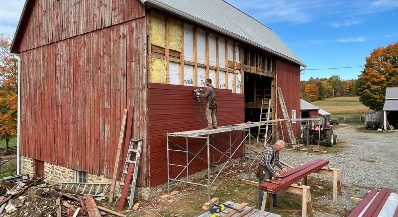 Barn Siding Replacement in Benson, NC