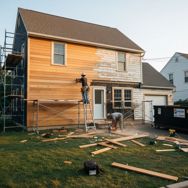 Barn Siding Replacement in Cary, NC