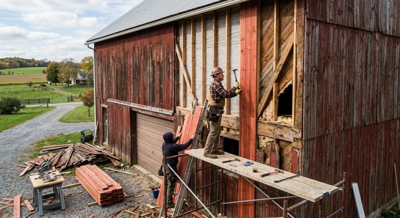 Barn Siding Replacement in Selma, NC