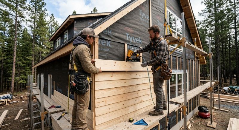 Barn Wood Siding Installation in Johnston County, NC