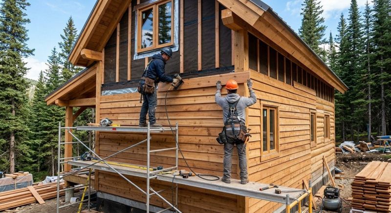 Batten Siding Installation in Apex, NC