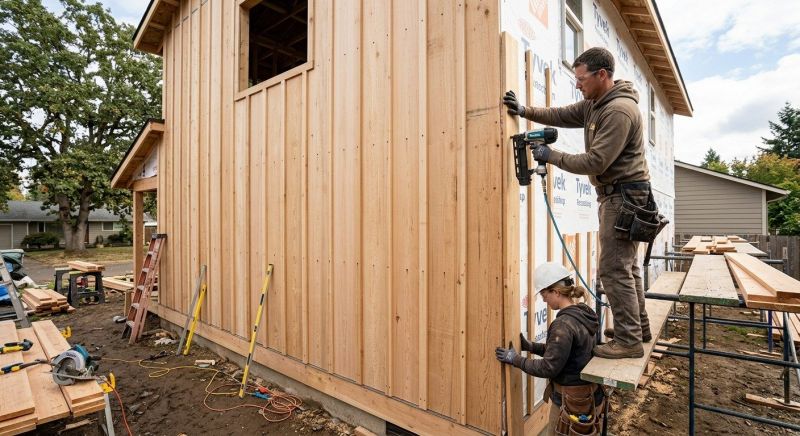 Board And Batten Installation in Johnston County, NC