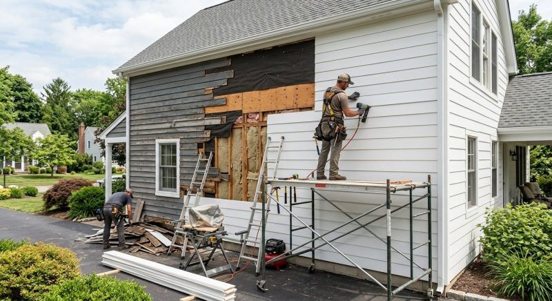 Board Siding Replacement in Johnston County, NC