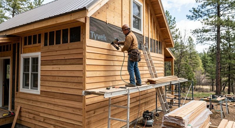 Cedar Siding Installation in Apex, NC