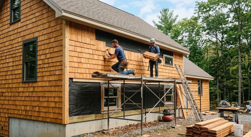 Cedar Siding Installation in Dunn, NC