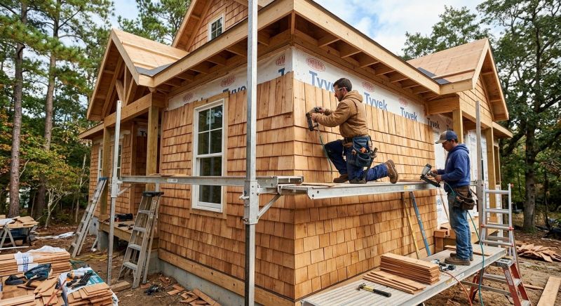 Cedar Siding Installation in Knightdale, NC