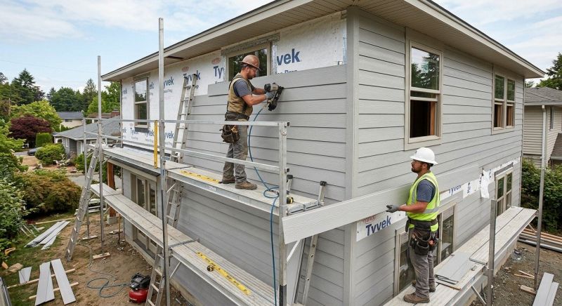 Cement Siding Installation in Garner, NC