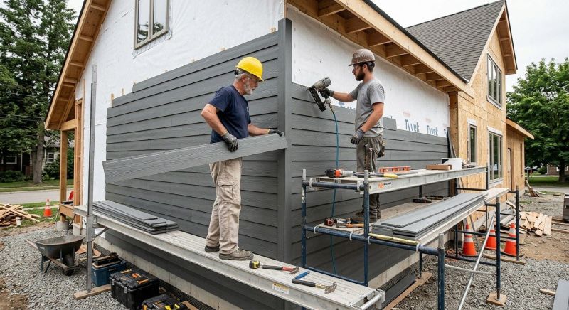 Cement Siding Installation in Johnston County, NC
