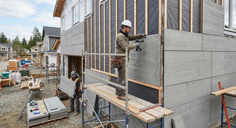 Cement Siding Installation in Wake Forest, NC