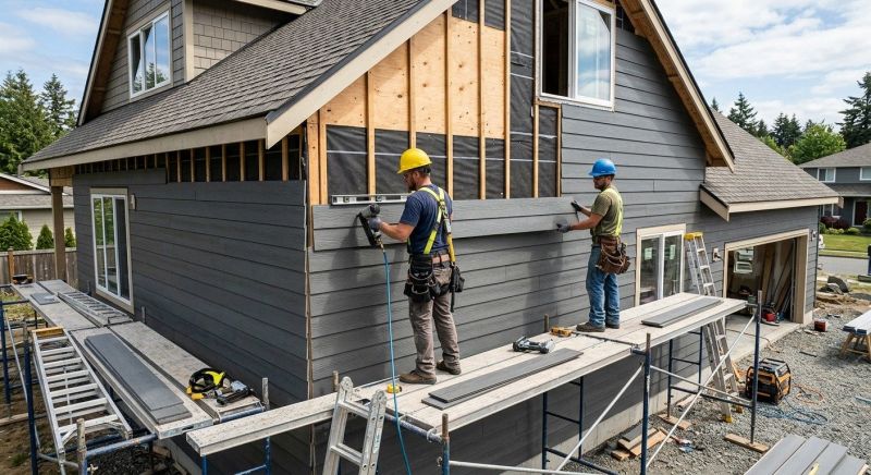 Cement Siding Installation in Wendell, NC