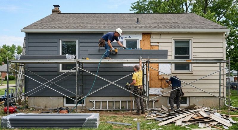 Cement Siding Replacement in Knightdale, NC