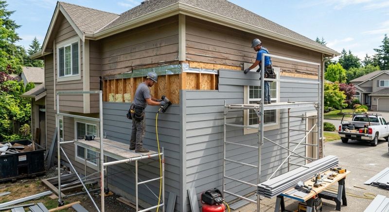 Cement Siding Replacement in Johnston County, NC