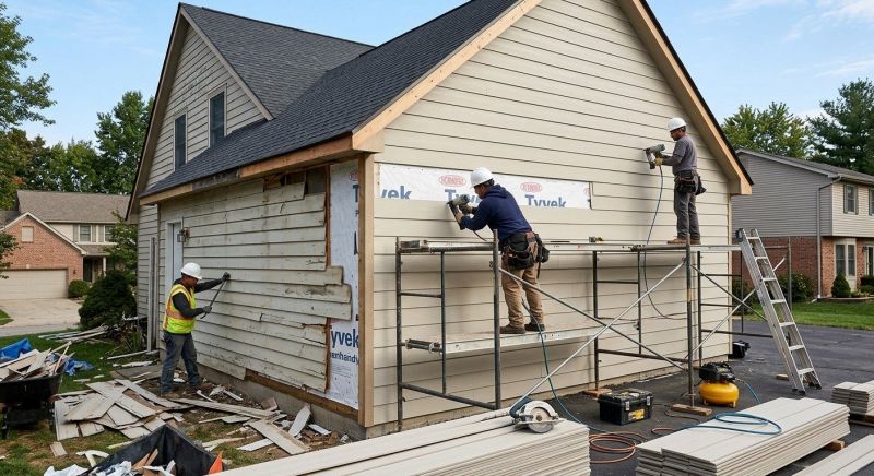 Cement Siding Replacement in Middlesex, NC