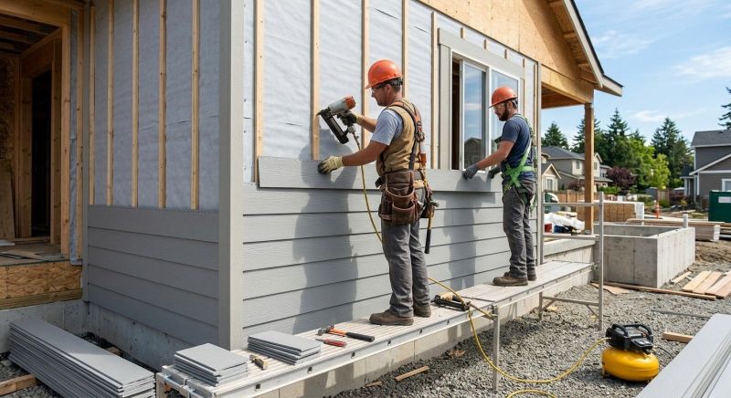 Cement Siding Replacement in Wake Forest, NC