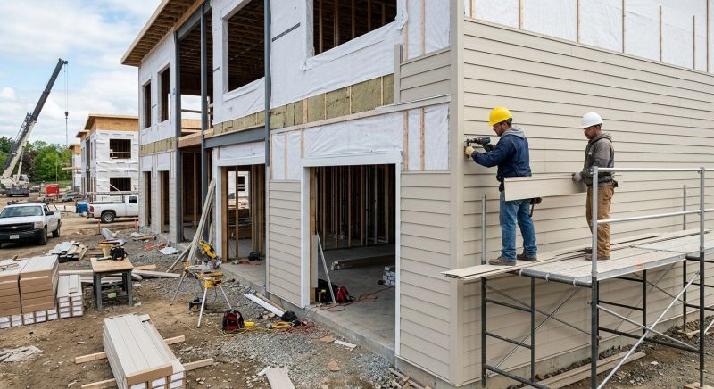 Commercial Siding Installation in Johnston County, NC