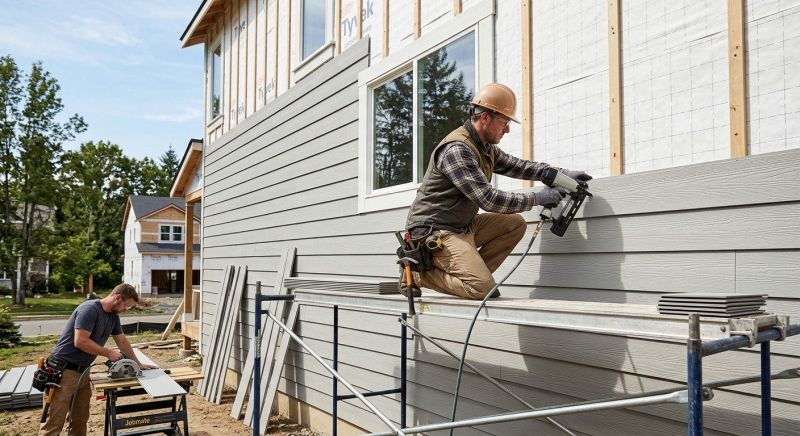 Composite Siding Installation in Johnston County, NC