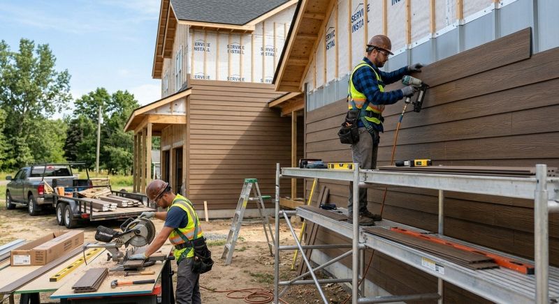 Composite Siding Installation in Zebulon, NC