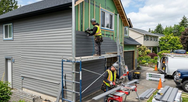 Engineered Siding Installation in Cary, NC