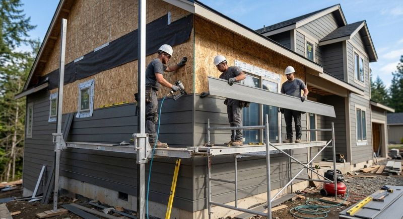 Engineered Siding Installation in Holly Springs, NC