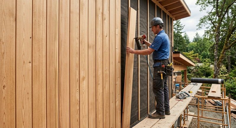 Engineered Siding Installation in Wake Forest, NC