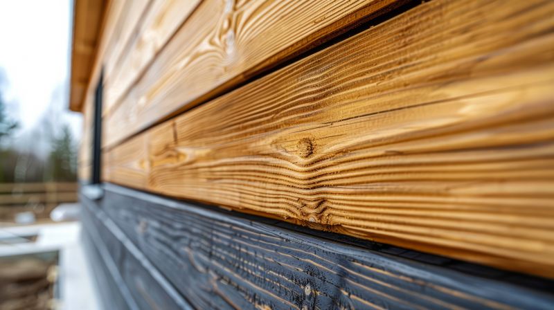 Faux Wood Siding Installation in Harnett County, NC