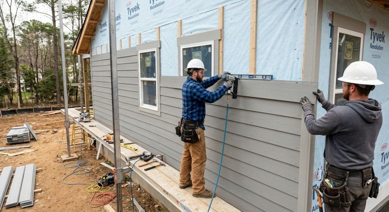 Fiber Cement Installation in Harnett County, NC