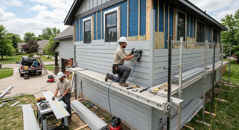 Fiber Cement Installation in Wake Forest, NC