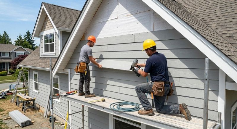 Fiber Cement Siding Service in Johnston County, NC