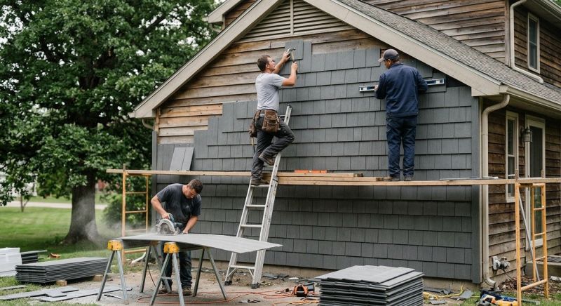 Fiber Siding Installation in Apex, NC
