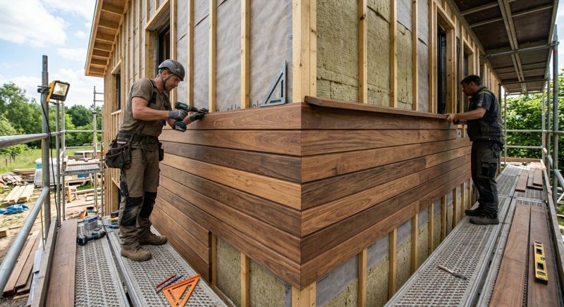 Hardwood Siding Installation in Cary, NC