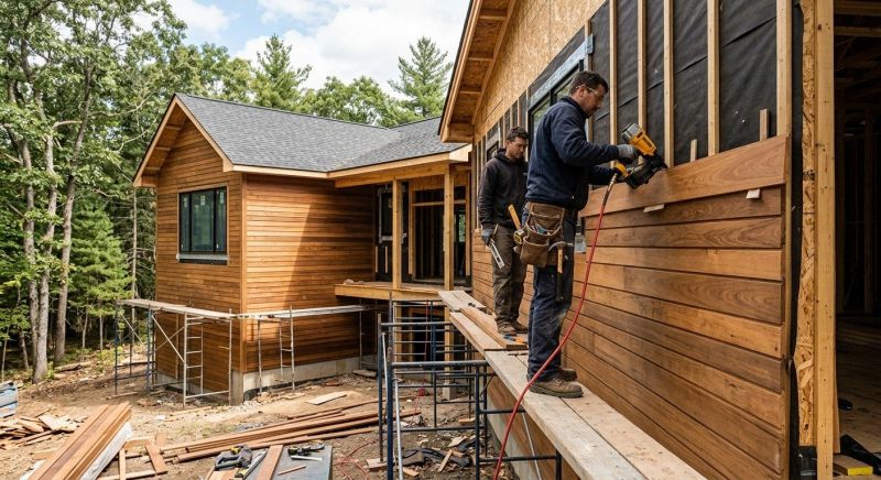 Hardwood Siding Installation in Clayton, NC