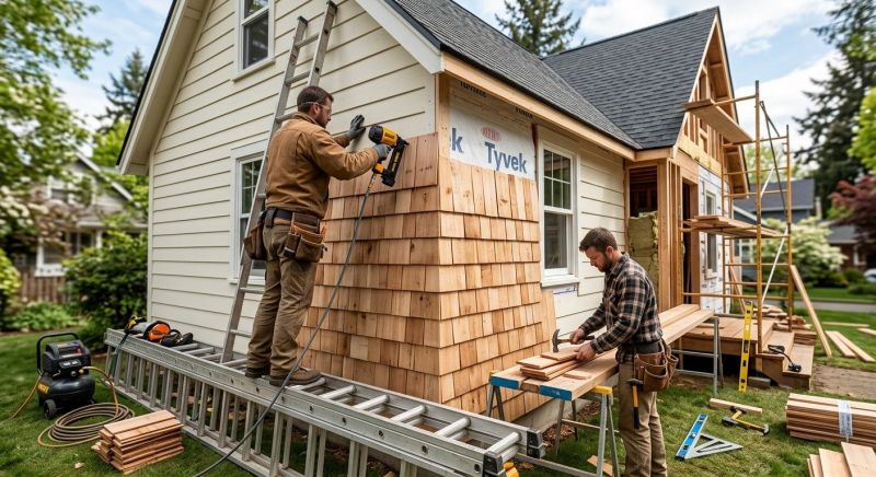 Hardwood Siding Installation in Garner, NC