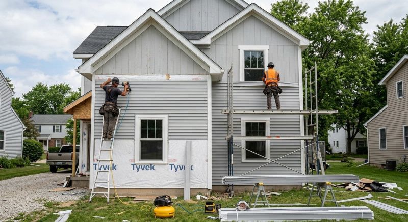 House Siding Installation in Cary, NC