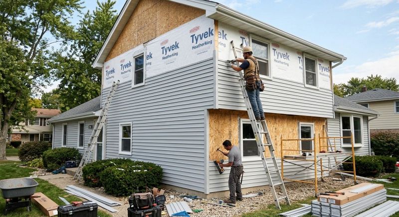 House Siding Installation in Clayton, NC
