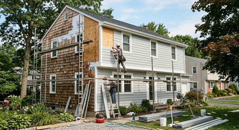 House Siding Installation in Middlesex, NC