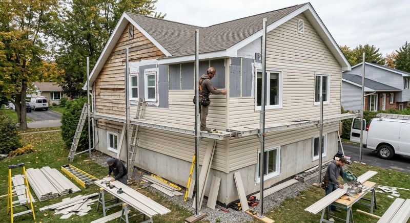 Insulated Siding Installation in Raleigh, NC