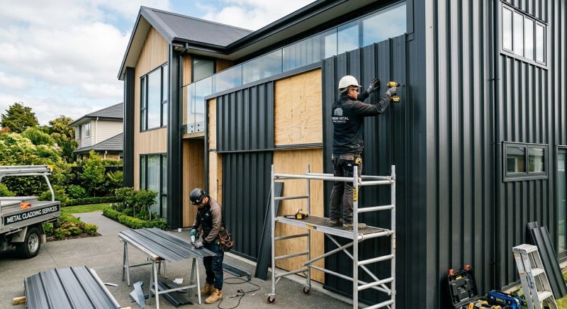 Metal Cladding Installation in Johnston County, NC