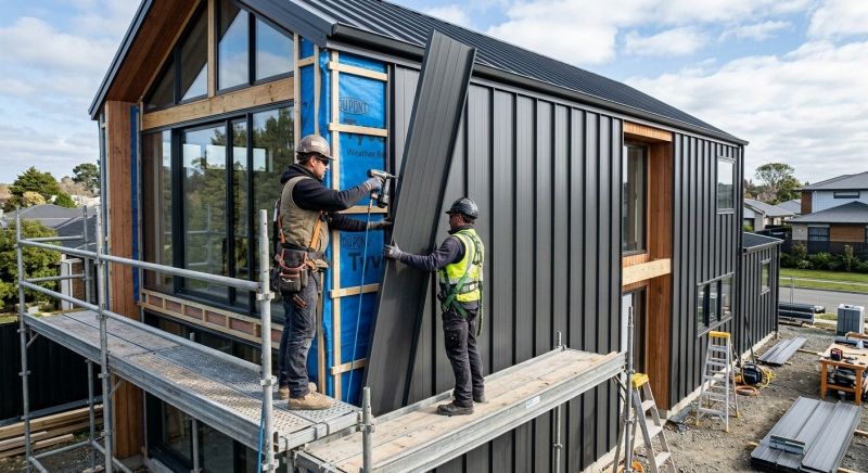 Metal Cladding Installation in Johnston County, NC