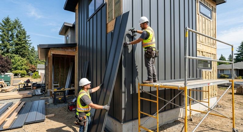 Metal Siding Installation in Angier, NC