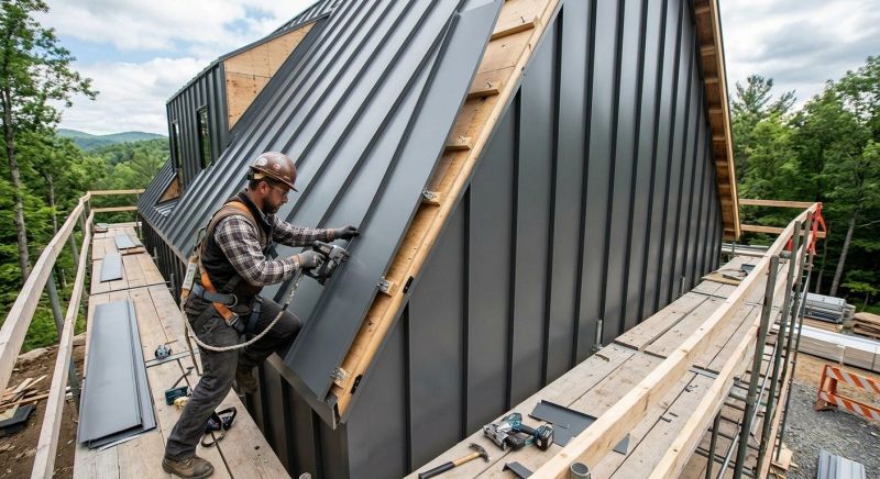 Metal Siding Installation in Cary, NC