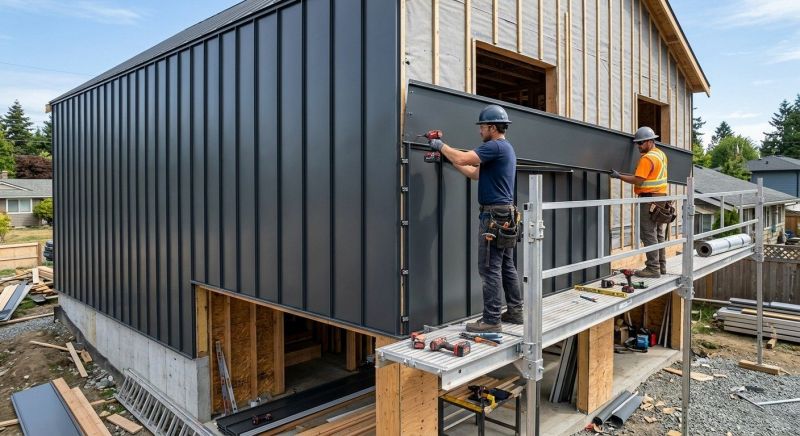 Metal Siding Installation in Harnett County, NC