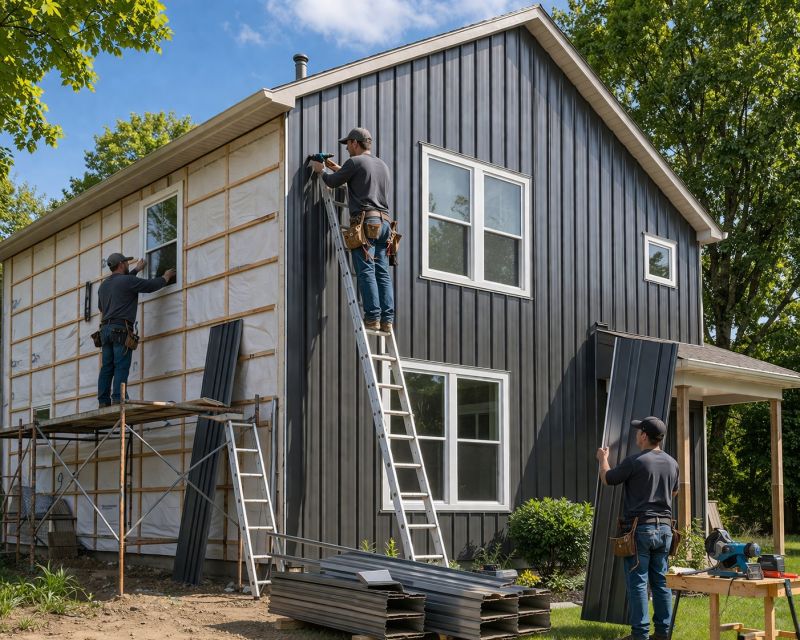 Metal Siding Installation in Kenly, NC