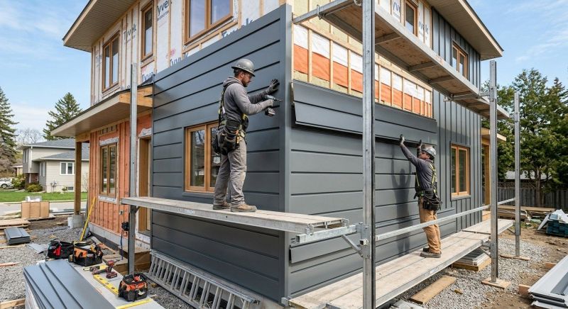 Metal Siding Installation in Johnston County, NC