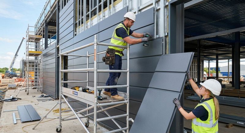 Metal Siding Installation in Johnston County, NC