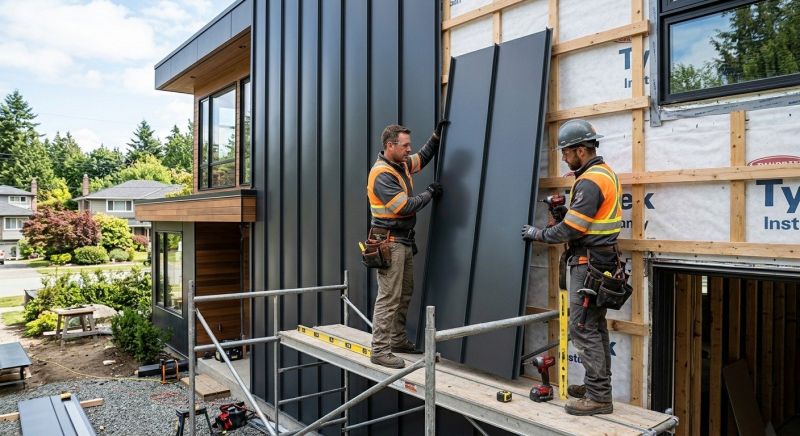 Metal Siding Installation in Raleigh, NC