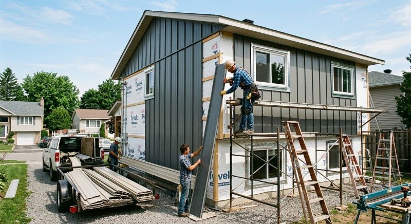 Metal Siding Replacement in Benson, NC