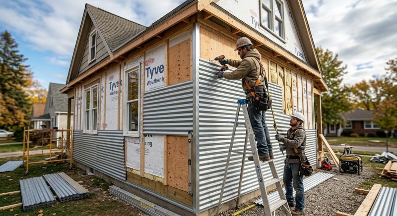 Metal Siding Replacement in Fuquay Varina, NC
