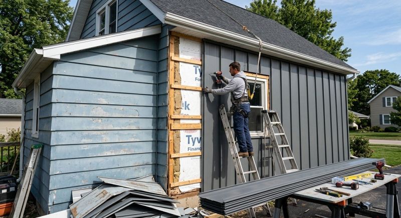 Metal Siding Replacement in Wendell, NC